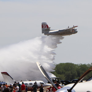 The Hutchinson Regional Airport open house in Hutchinson, KS.